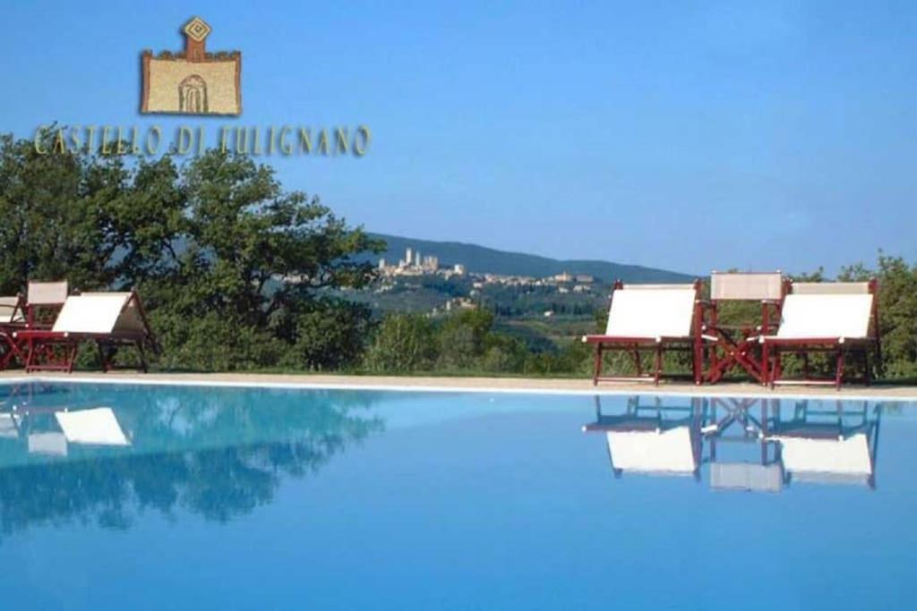 Castello Di Fulignano Ildebrando Superior Apartment San Gimignano Exteriör bild