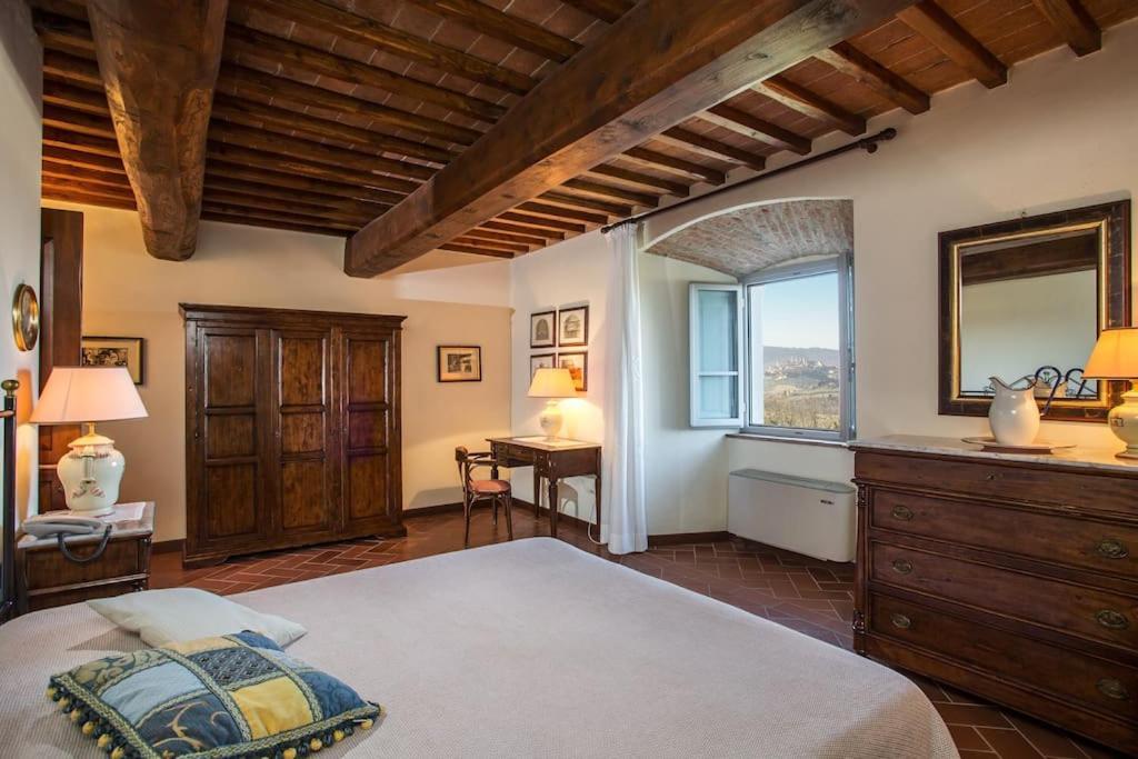 Castello Di Fulignano Ildebrando Superior Apartment San Gimignano Exteriör bild